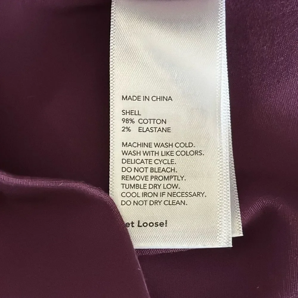 Kate Spade Saturday Shift Midi Dress sz 4 Purple